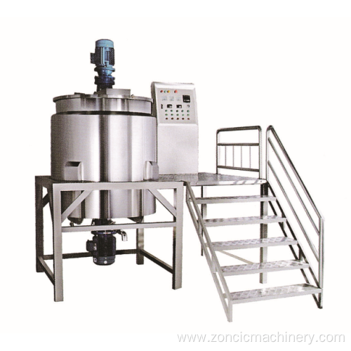 Cosmetic Cream Vacuum Emulsifier Emulsion Homogenizer Mixer